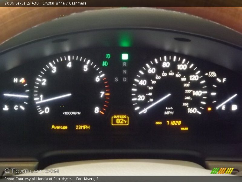 Crystal White / Cashmere 2006 Lexus LS 430