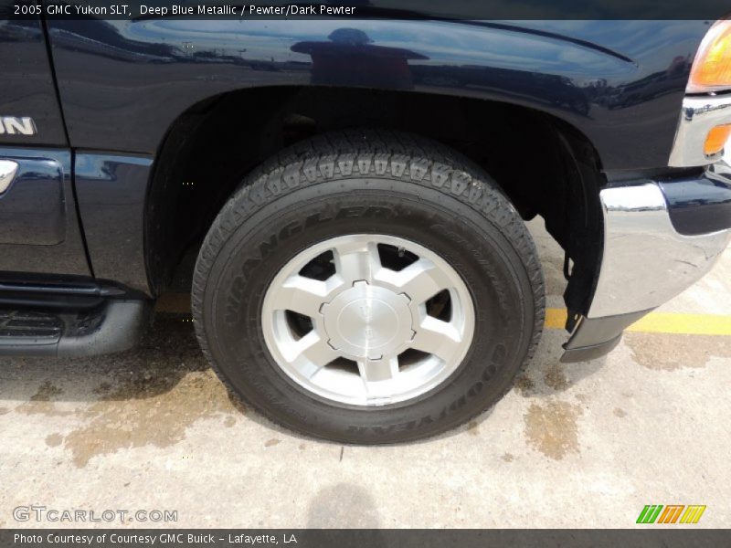 Deep Blue Metallic / Pewter/Dark Pewter 2005 GMC Yukon SLT