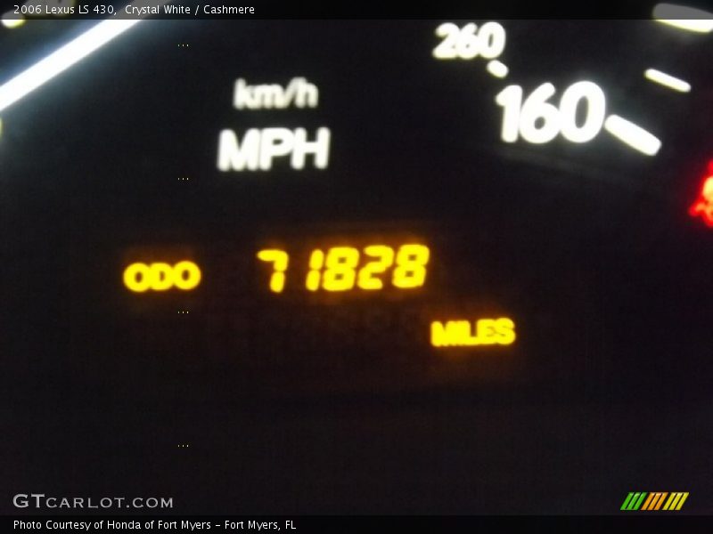 Crystal White / Cashmere 2006 Lexus LS 430