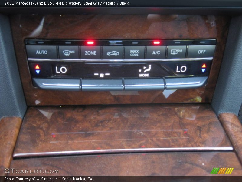 Steel Grey Metallic / Black 2011 Mercedes-Benz E 350 4Matic Wagon