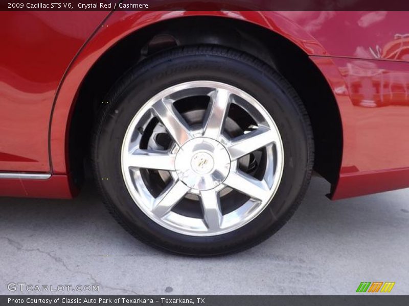 Crystal Red / Cashmere 2009 Cadillac STS V6