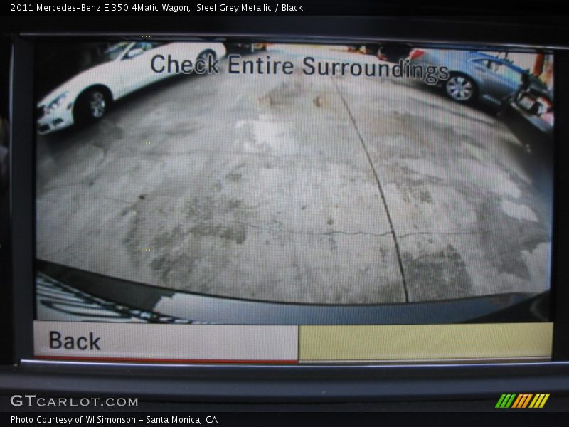 Steel Grey Metallic / Black 2011 Mercedes-Benz E 350 4Matic Wagon