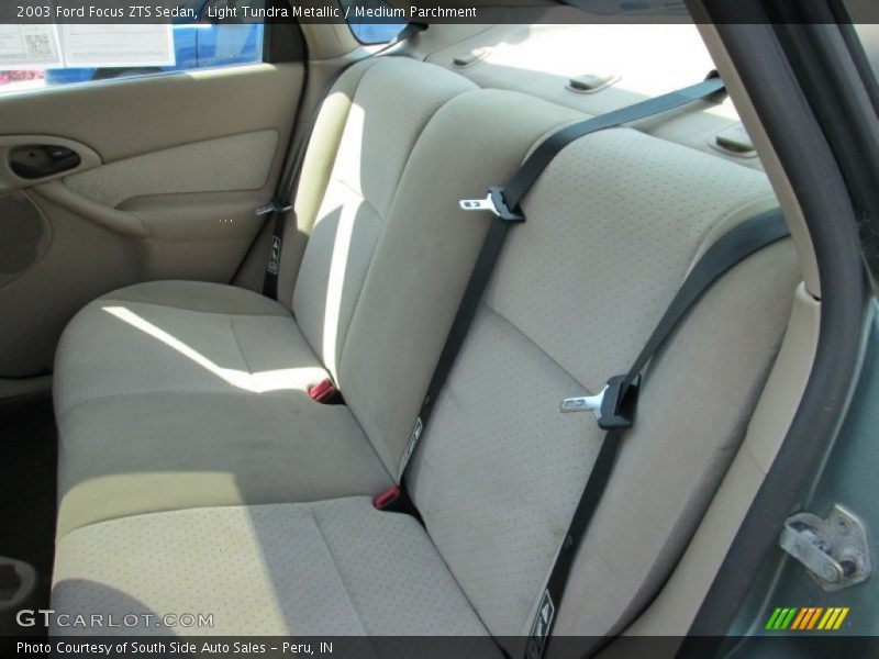 Light Tundra Metallic / Medium Parchment 2003 Ford Focus ZTS Sedan