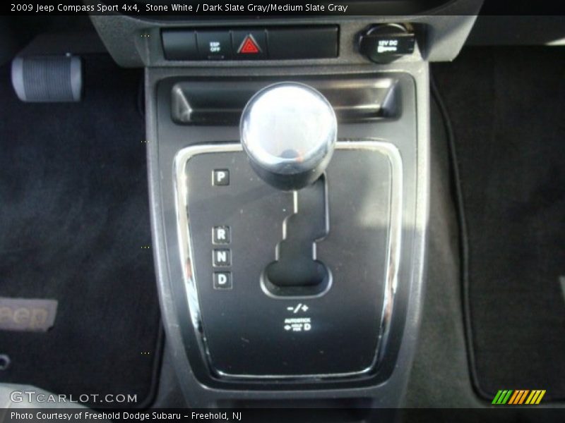 Stone White / Dark Slate Gray/Medium Slate Gray 2009 Jeep Compass Sport 4x4
