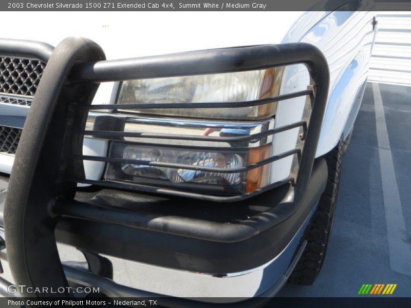 Summit White / Medium Gray 2003 Chevrolet Silverado 1500 Z71 Extended Cab 4x4