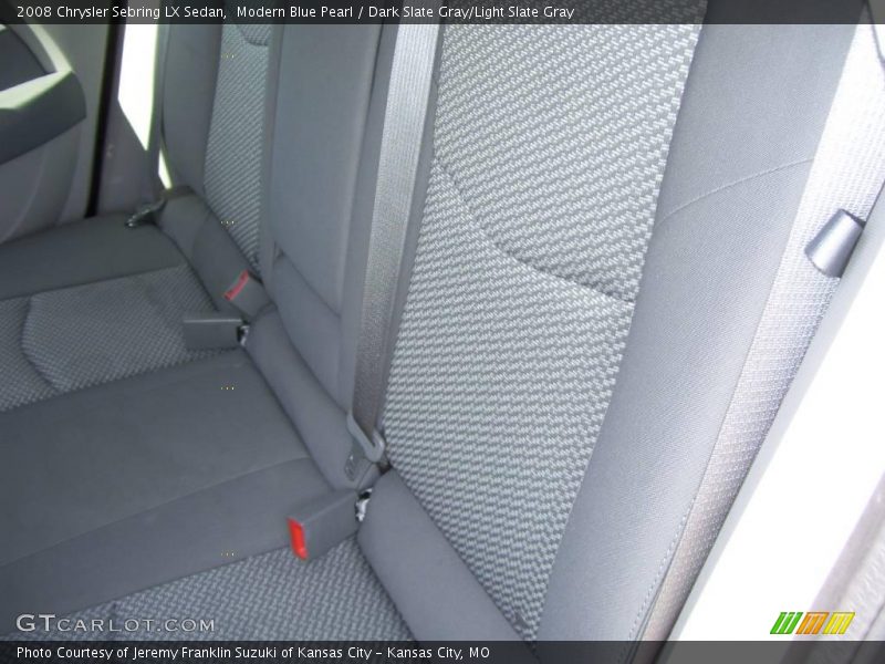 Modern Blue Pearl / Dark Slate Gray/Light Slate Gray 2008 Chrysler Sebring LX Sedan