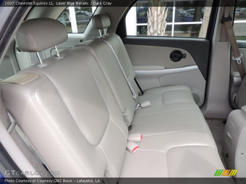 Laser Blue Metallic / Dark Gray 2007 Chevrolet Equinox LS