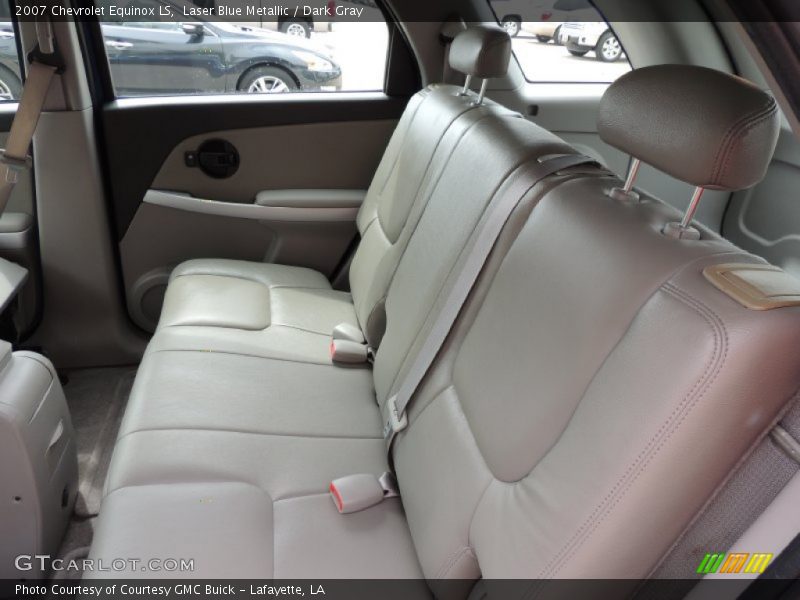 Laser Blue Metallic / Dark Gray 2007 Chevrolet Equinox LS