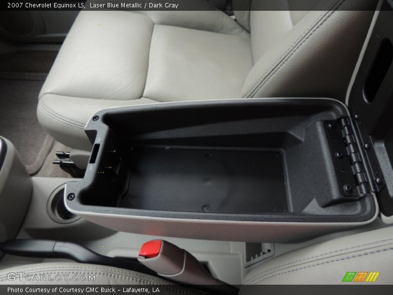 Laser Blue Metallic / Dark Gray 2007 Chevrolet Equinox LS