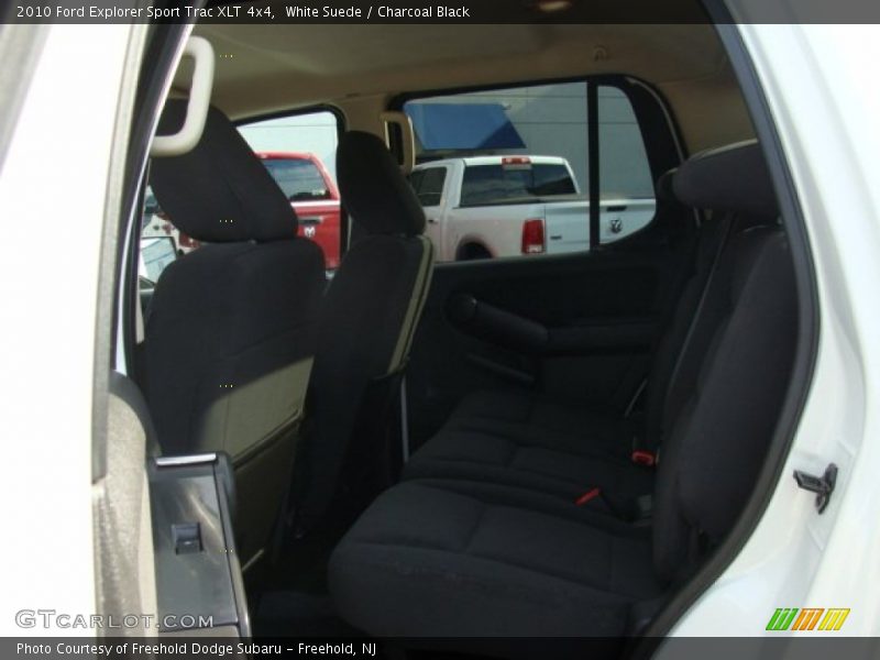 White Suede / Charcoal Black 2010 Ford Explorer Sport Trac XLT 4x4