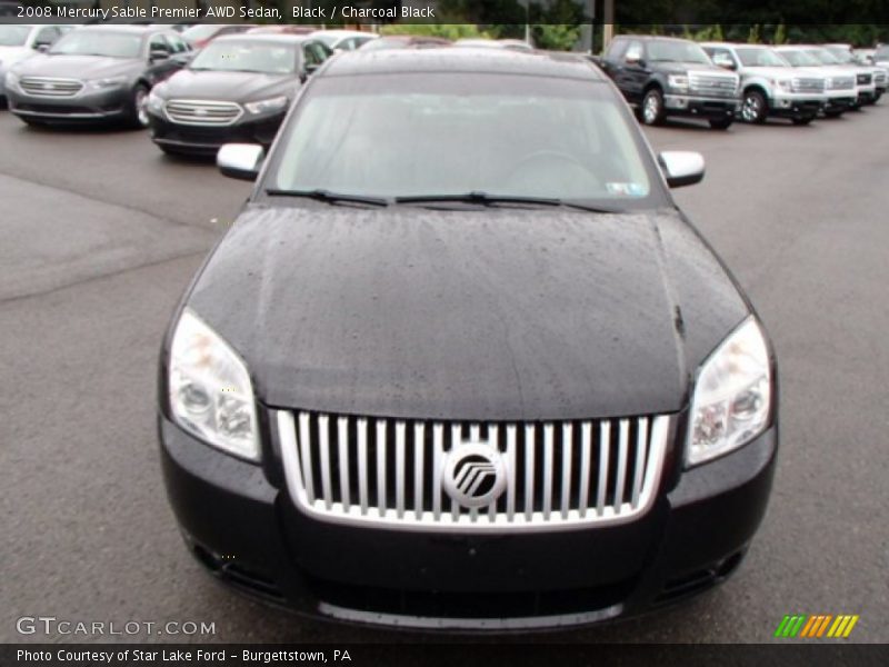 Black / Charcoal Black 2008 Mercury Sable Premier AWD Sedan