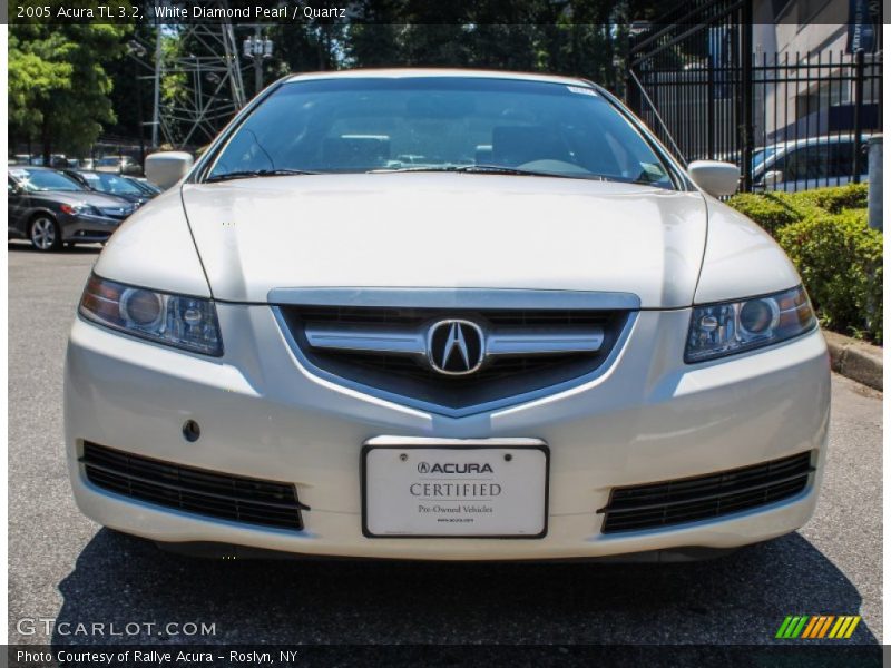 White Diamond Pearl / Quartz 2005 Acura TL 3.2