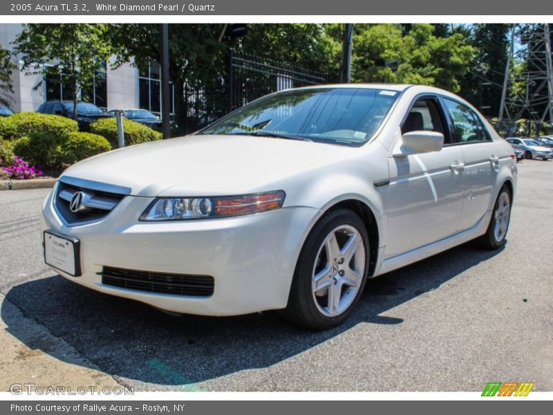 White Diamond Pearl / Quartz 2005 Acura TL 3.2