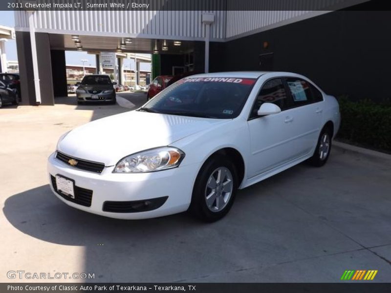Summit White / Ebony 2011 Chevrolet Impala LT