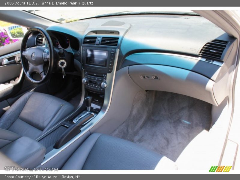 White Diamond Pearl / Quartz 2005 Acura TL 3.2