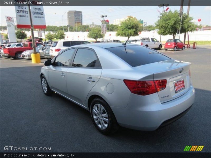 Titanium Silver / Stone 2011 Kia Forte EX