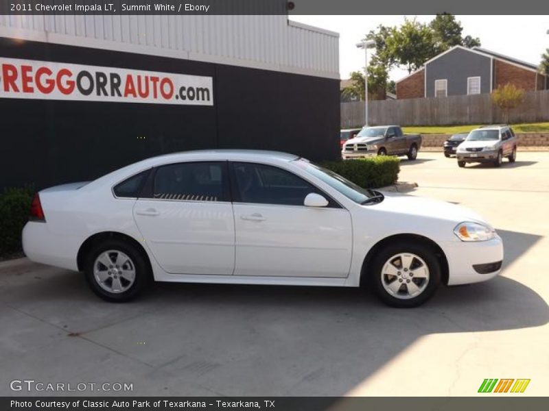 Summit White / Ebony 2011 Chevrolet Impala LT