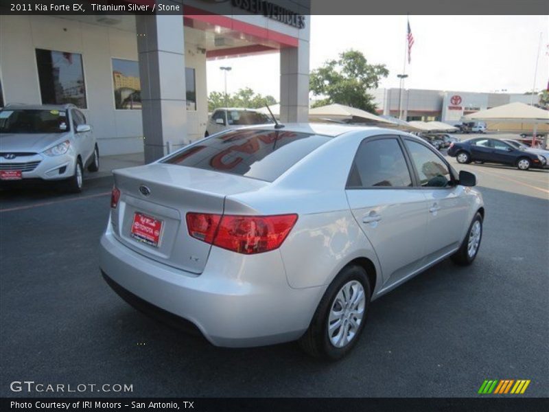 Titanium Silver / Stone 2011 Kia Forte EX