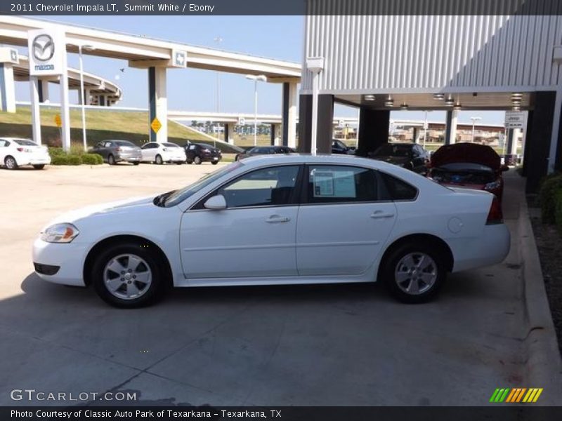 Summit White / Ebony 2011 Chevrolet Impala LT