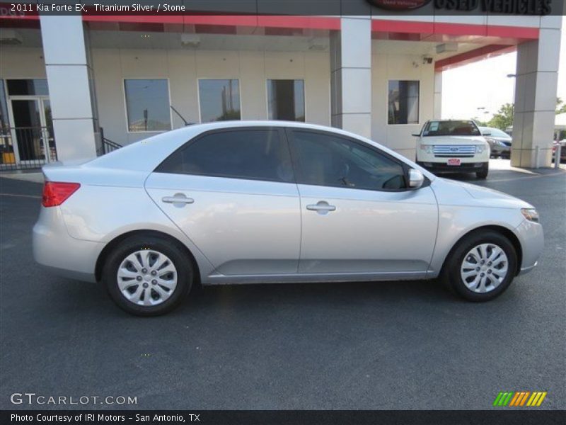 Titanium Silver / Stone 2011 Kia Forte EX