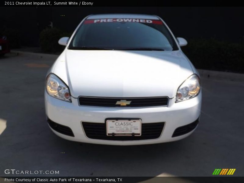 Summit White / Ebony 2011 Chevrolet Impala LT