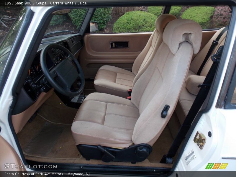  1993 900 S Coupe Beige Interior