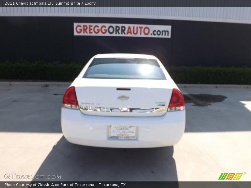 Summit White / Ebony 2011 Chevrolet Impala LT