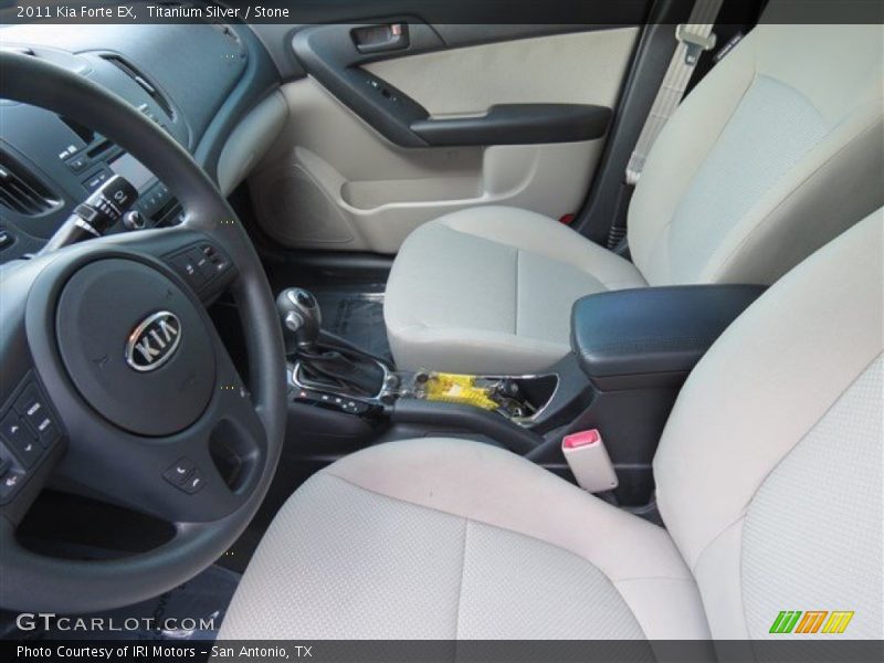 Titanium Silver / Stone 2011 Kia Forte EX