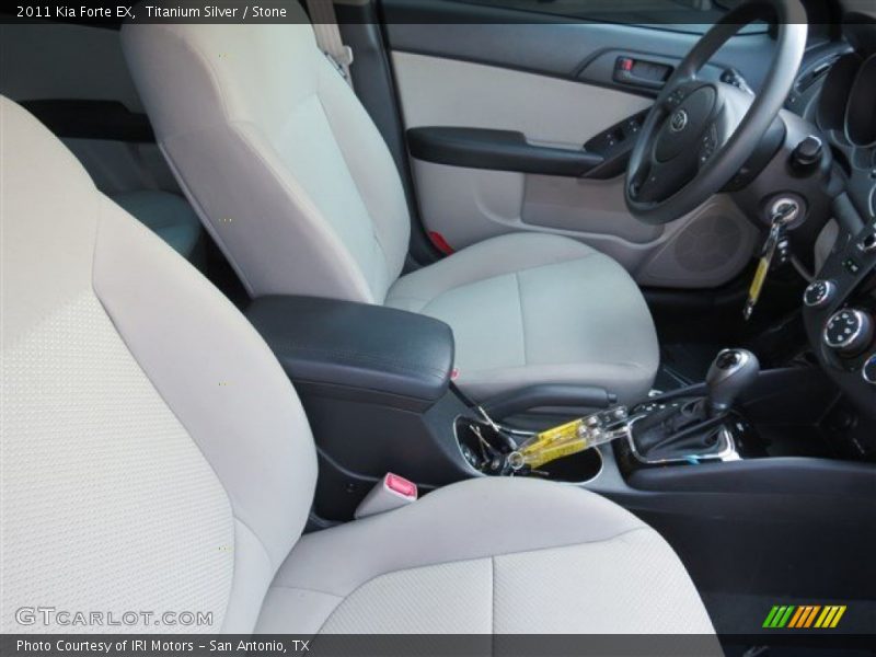 Titanium Silver / Stone 2011 Kia Forte EX