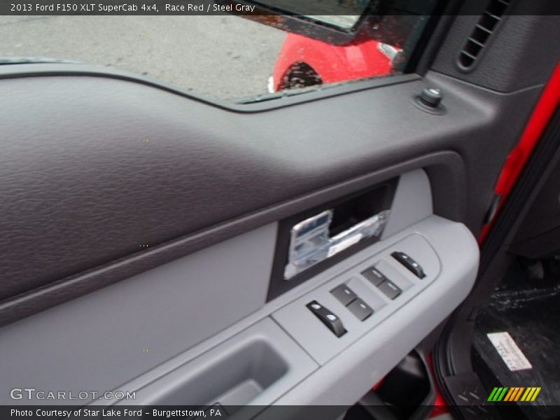 Race Red / Steel Gray 2013 Ford F150 XLT SuperCab 4x4