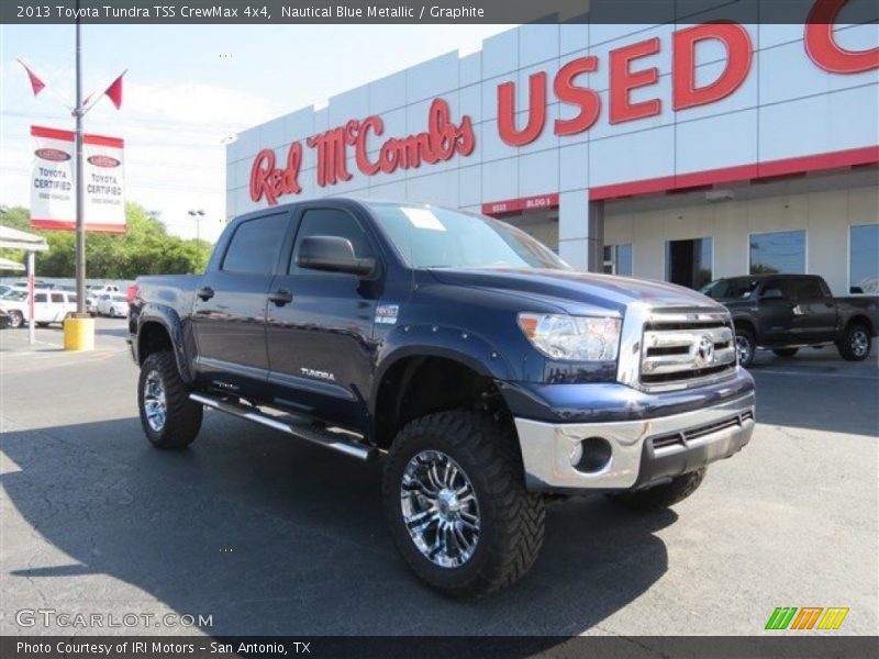 Nautical Blue Metallic / Graphite 2013 Toyota Tundra TSS CrewMax 4x4
