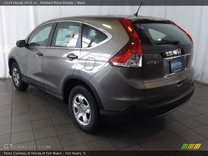 Polished Metal Metallic / Black 2014 Honda CR-V LX