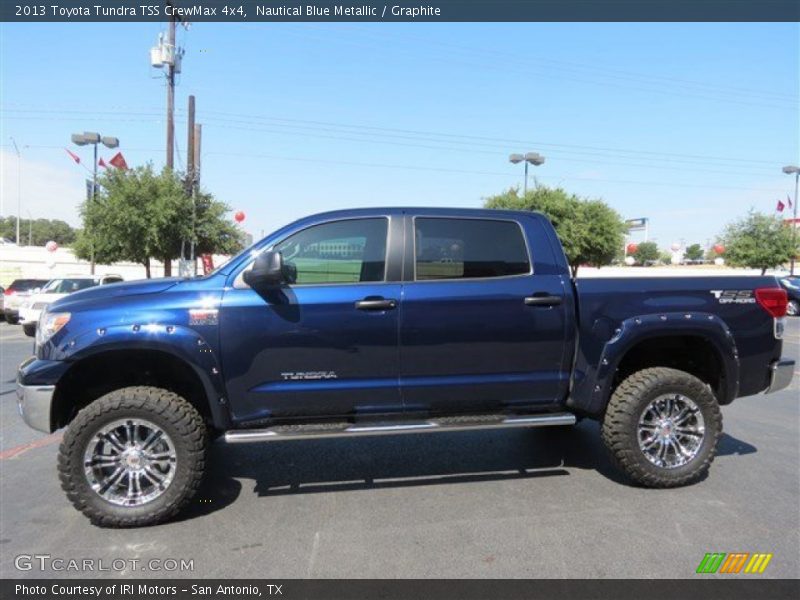 Nautical Blue Metallic / Graphite 2013 Toyota Tundra TSS CrewMax 4x4