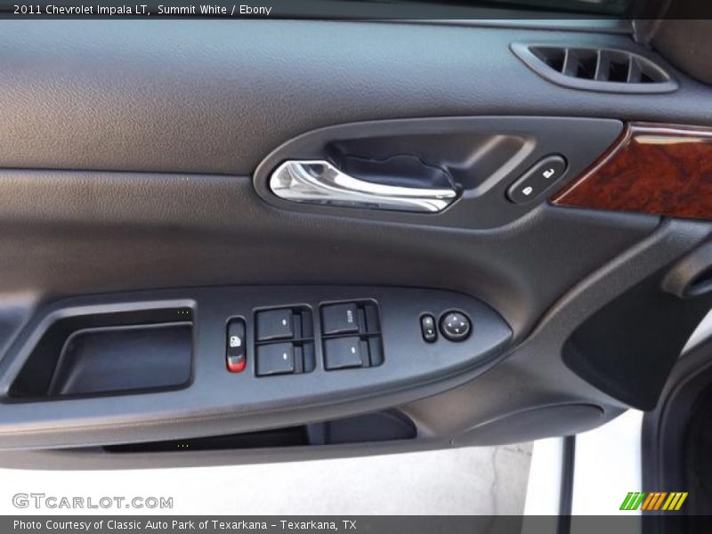 Summit White / Ebony 2011 Chevrolet Impala LT