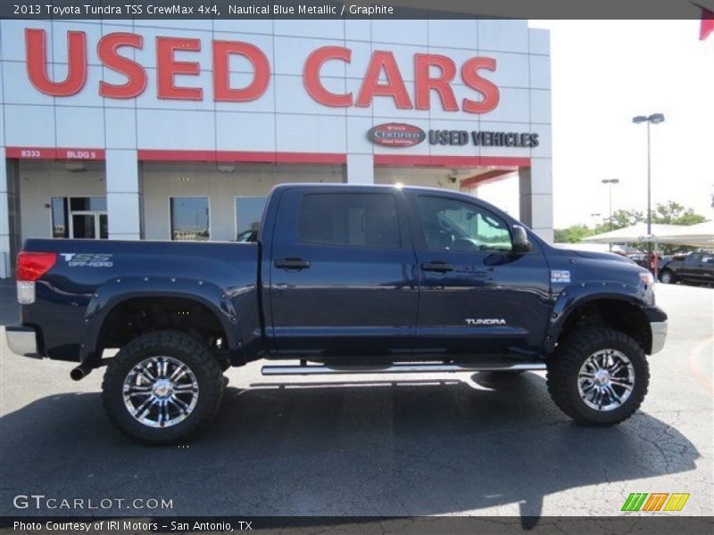 Nautical Blue Metallic / Graphite 2013 Toyota Tundra TSS CrewMax 4x4