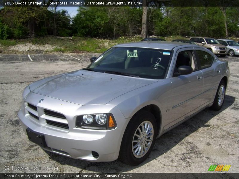 Silver Steel Metallic / Dark Slate Gray/Light Slate Gray 2006 Dodge Charger SE