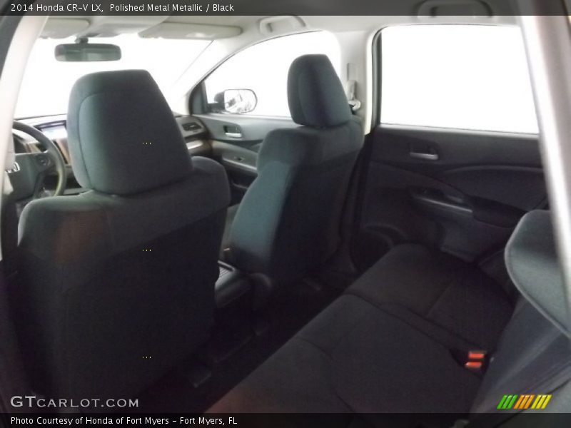 Polished Metal Metallic / Black 2014 Honda CR-V LX