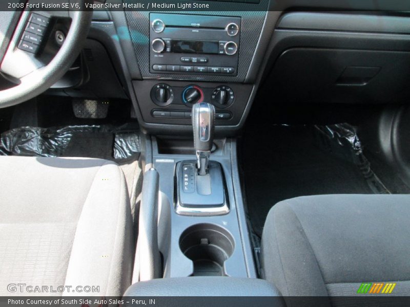 Vapor Silver Metallic / Medium Light Stone 2008 Ford Fusion SE V6