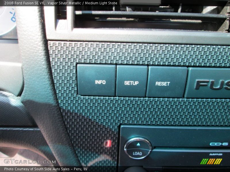 Vapor Silver Metallic / Medium Light Stone 2008 Ford Fusion SE V6