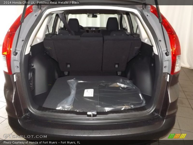 Polished Metal Metallic / Black 2014 Honda CR-V LX