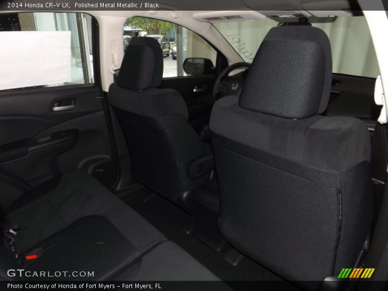 Polished Metal Metallic / Black 2014 Honda CR-V LX