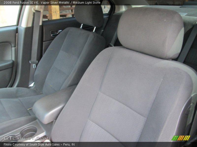 Vapor Silver Metallic / Medium Light Stone 2008 Ford Fusion SE V6