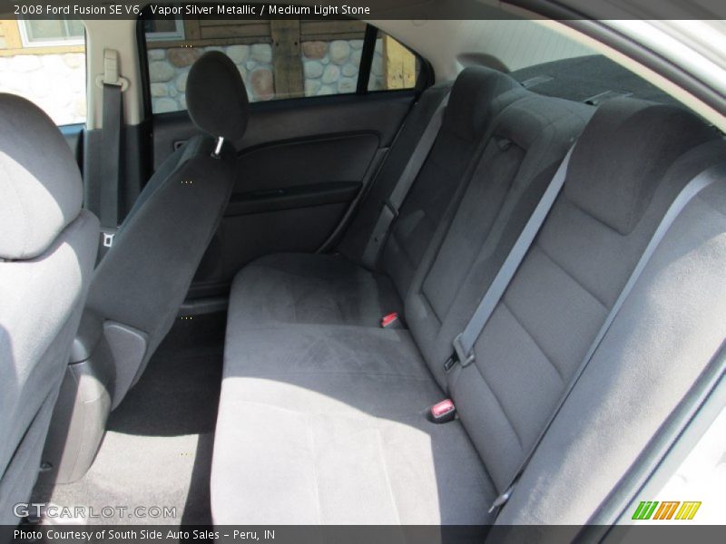 Vapor Silver Metallic / Medium Light Stone 2008 Ford Fusion SE V6