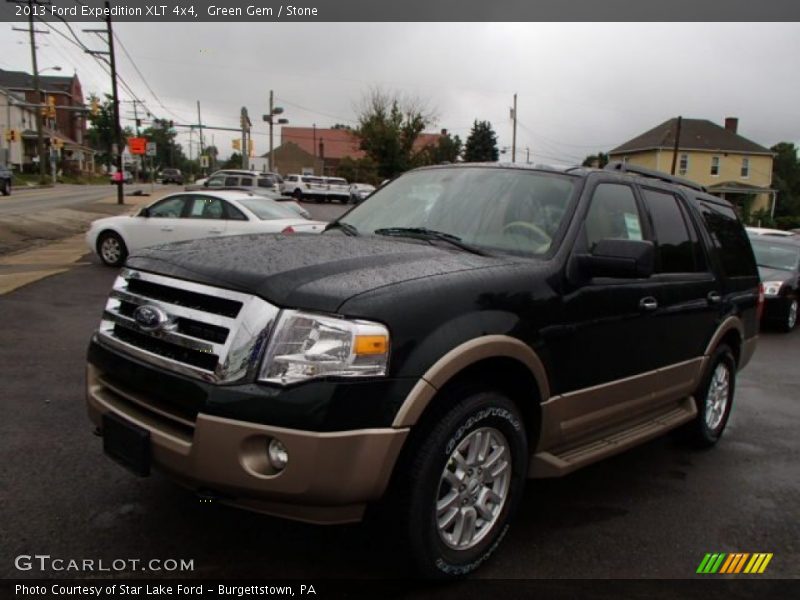 Green Gem / Stone 2013 Ford Expedition XLT 4x4