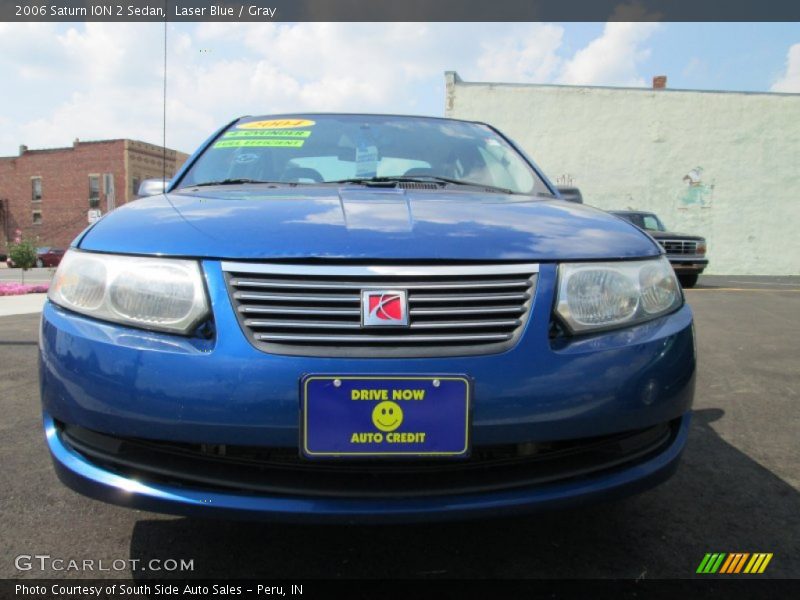 Laser Blue / Gray 2006 Saturn ION 2 Sedan