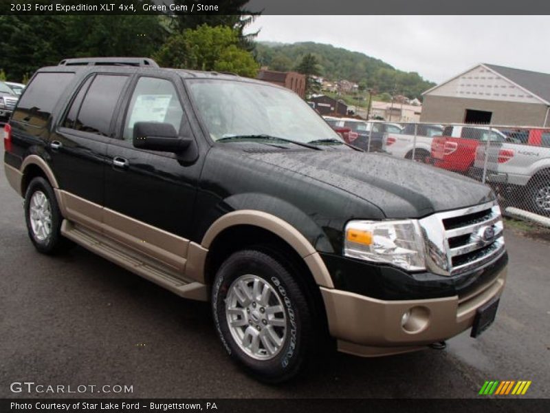 Green Gem / Stone 2013 Ford Expedition XLT 4x4