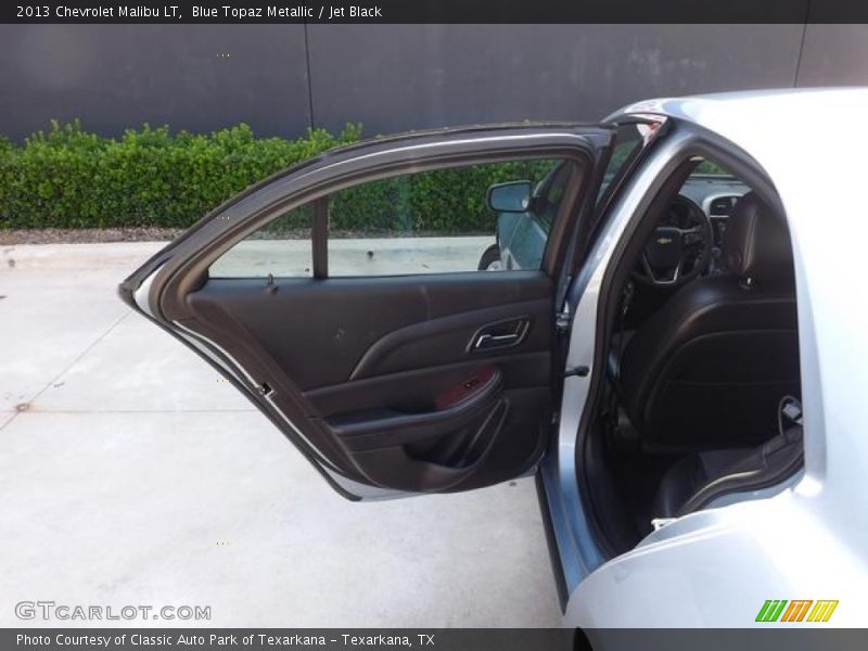 Blue Topaz Metallic / Jet Black 2013 Chevrolet Malibu LT