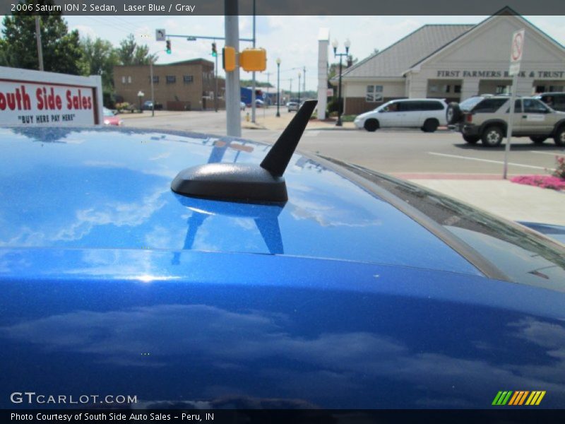 Laser Blue / Gray 2006 Saturn ION 2 Sedan