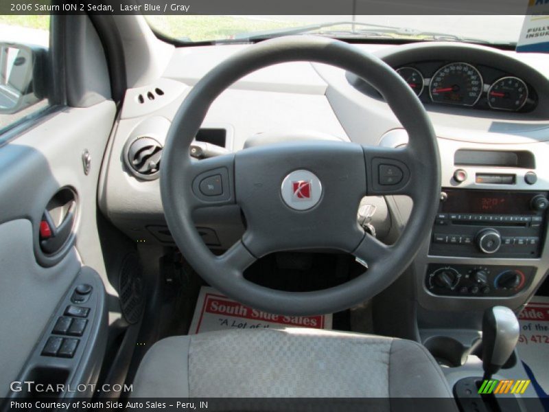 Laser Blue / Gray 2006 Saturn ION 2 Sedan