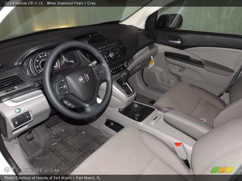  2014 CR-V LX Gray Interior